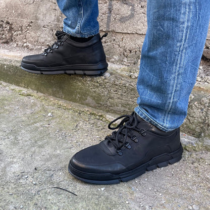 Мъжки черни маратонки - Clarke - Black