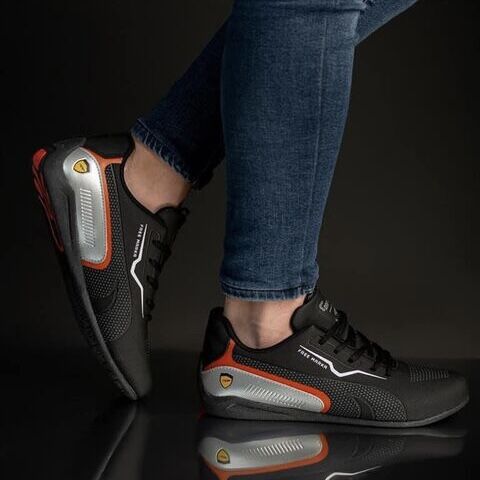 Мъжки черни маратонки - Craig - Black