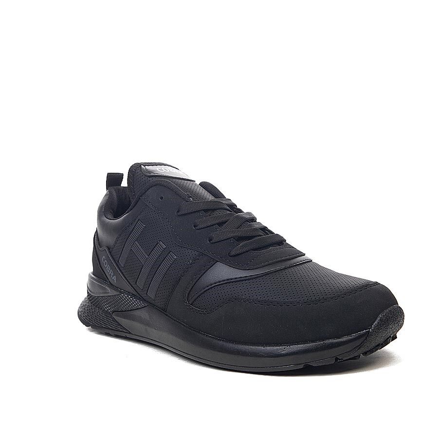 Мъжки черни маратонки (гигант) - Arthur - All Black