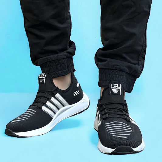 Мъжки черни маратонки - Liam - Black