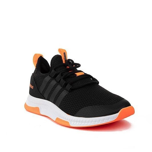 Мъжки черни маратонки - Lloyd - Black - Orange