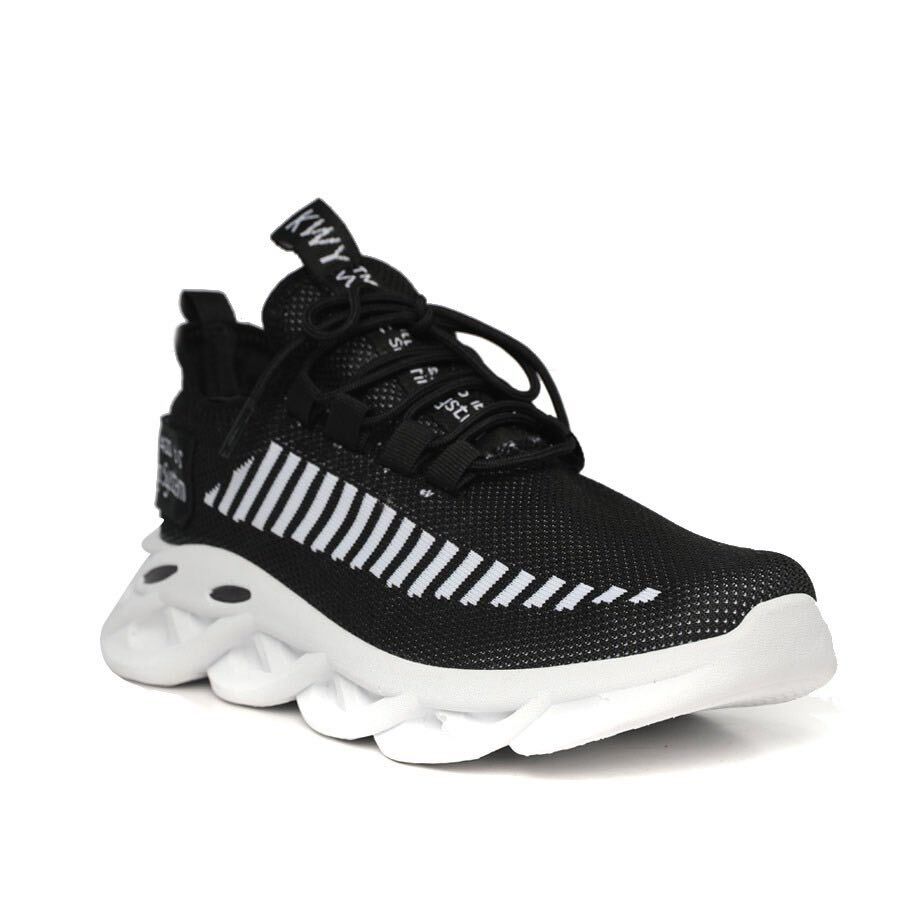 Мъжки черни маратонки - Mark - Black - White