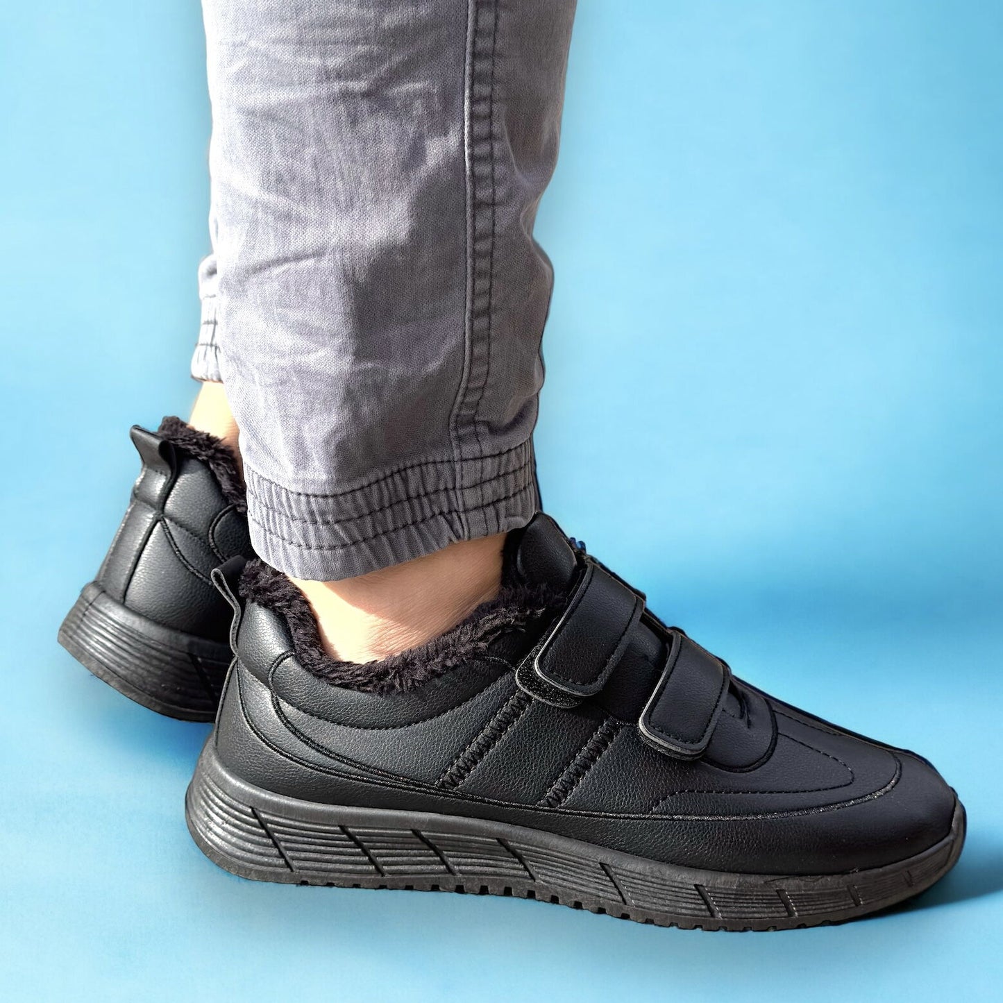 Мъжки черни маратонки - Michael - Black