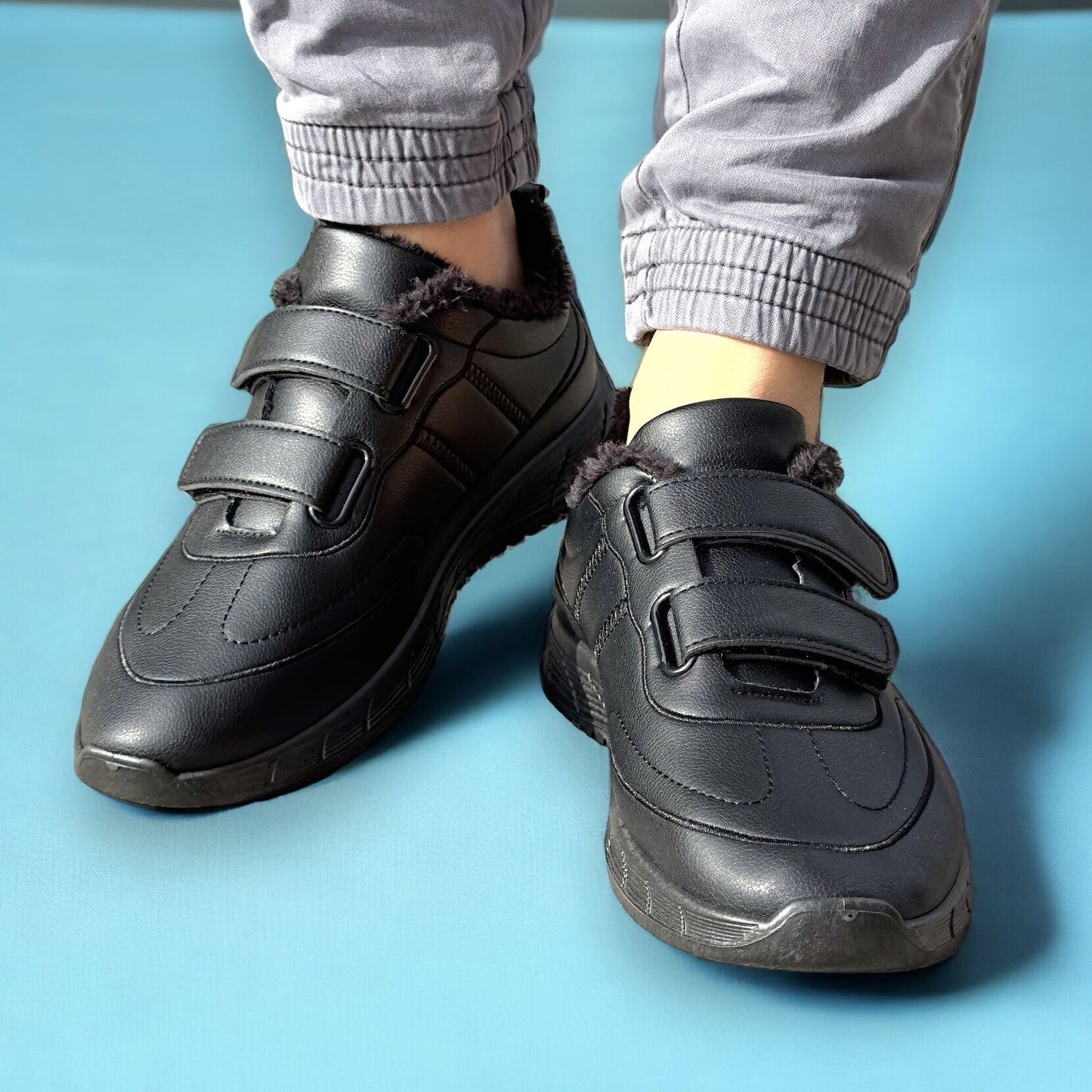 Мъжки черни маратонки - Michael - Black