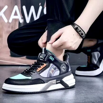 Мъжки черни маратонки - Oliver - Black