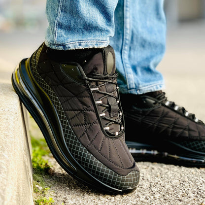 Мъжки черни маратонки - Oliwer - Black