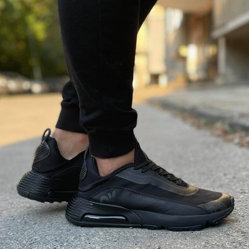 Мъжки черни маратонки - Robert - Black