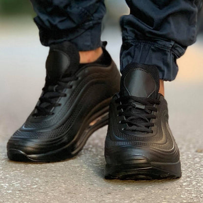 Мъжки черни маратонки Silvio - Black