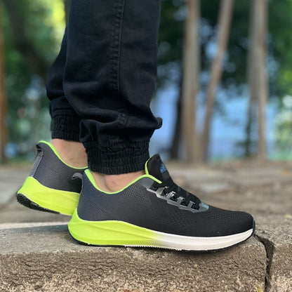 Мъжки черни маратонки - Stephen - Black