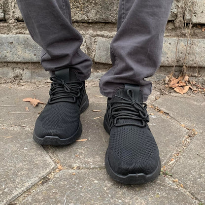 Мъжки черни маратонки - Sully - Black