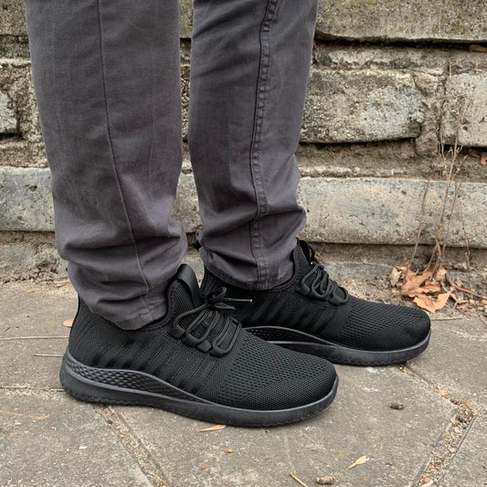 Мъжки черни маратонки - Sully - Black