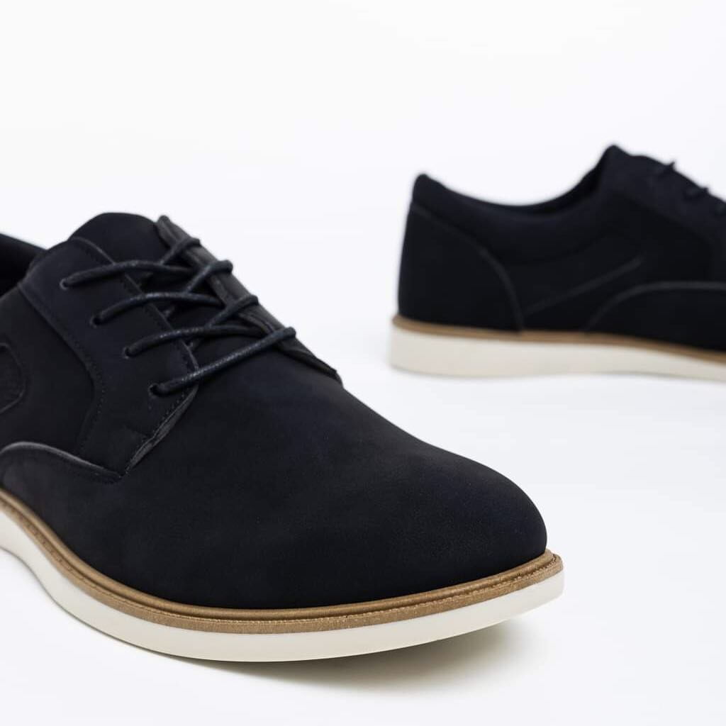 Мъжки черни обувки - Noel - Black