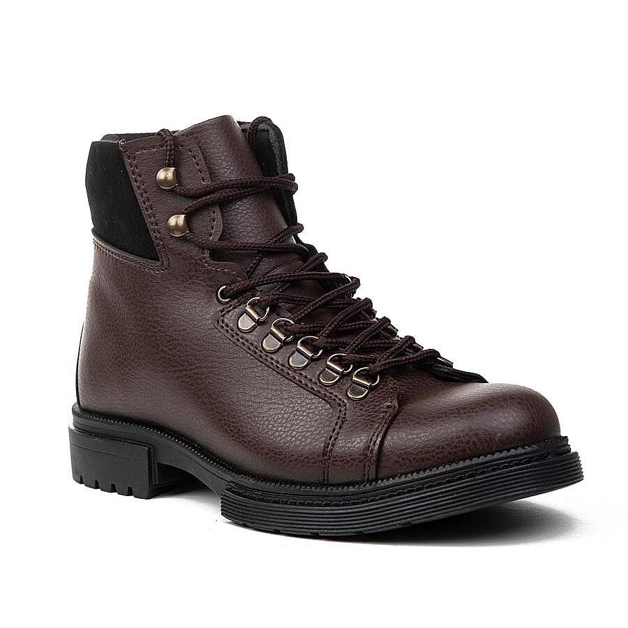 Мъжки кафяви боти - Conteyner - Brown