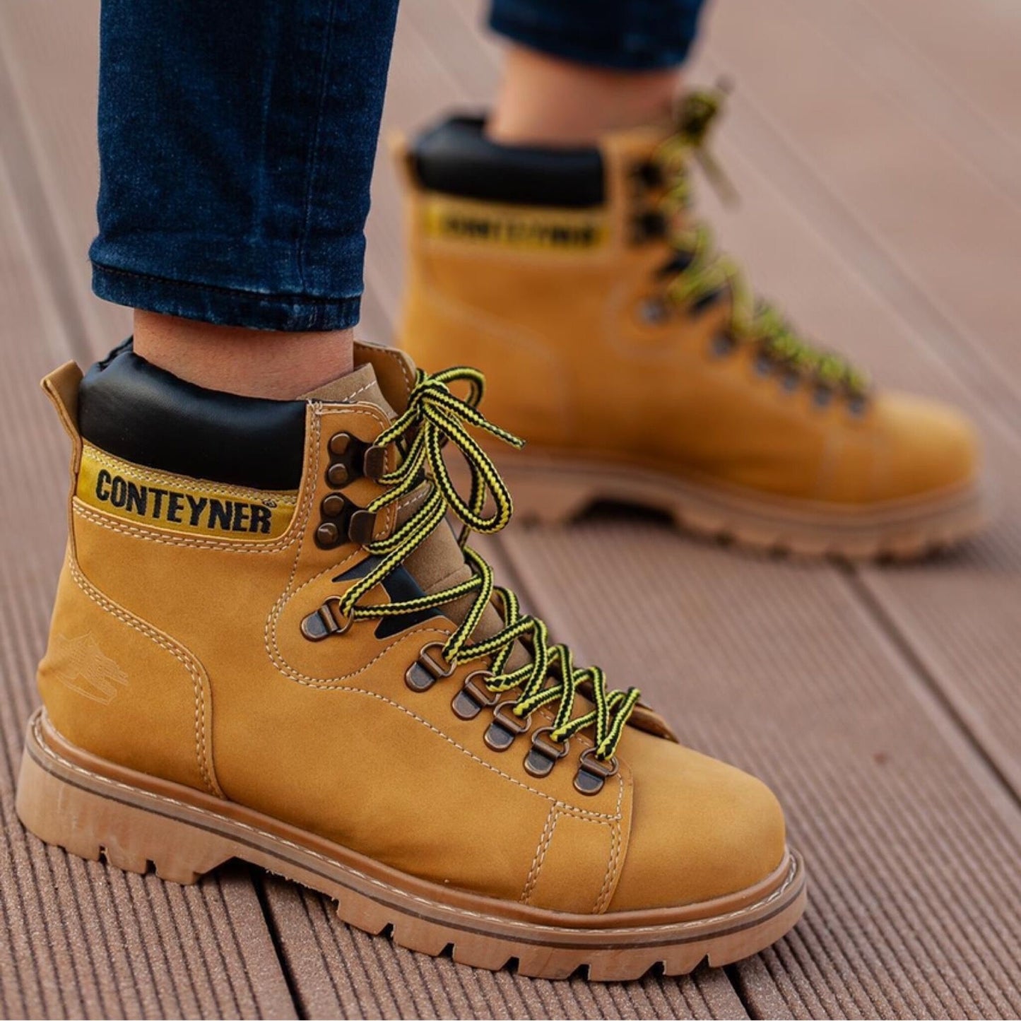 Мъжки кафяви боти - Tibo - Brown