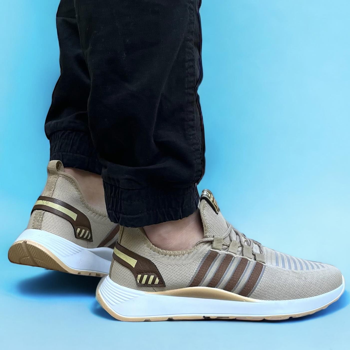 Мъжки кафяви маратонки - Liam - Brown