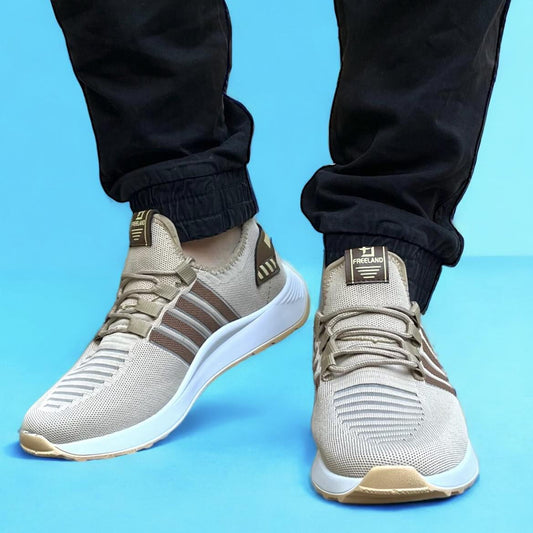 Мъжки кафяви маратонки - Liam - Brown