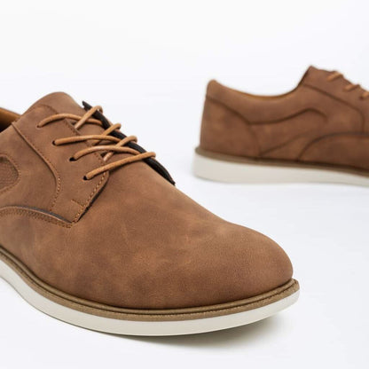 Мъжки кафяви обувки - Noel - Camel