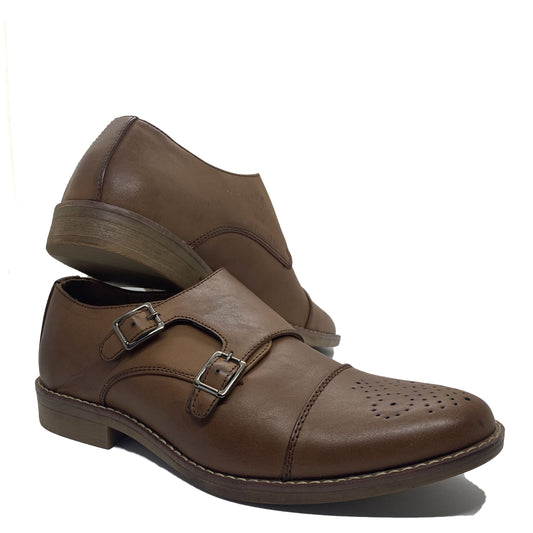 Мъжки кафяви официални обувки - Italiano