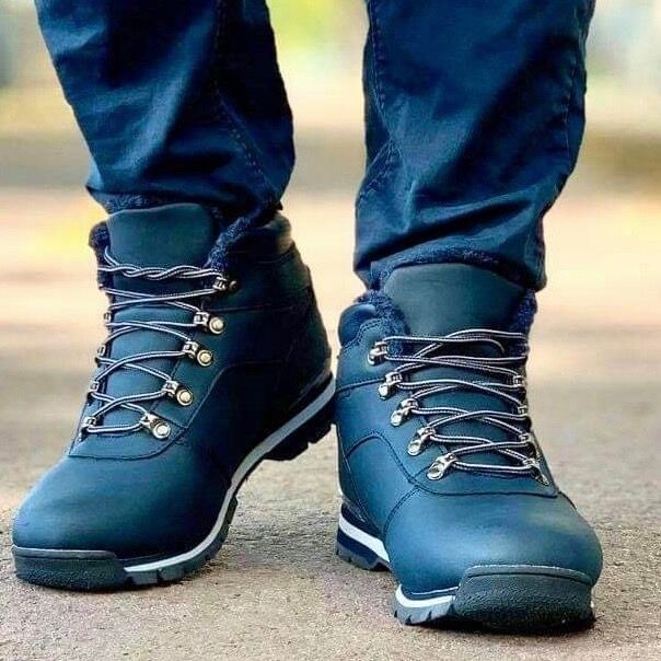 Мъжки сини боти - Bernd - Blue