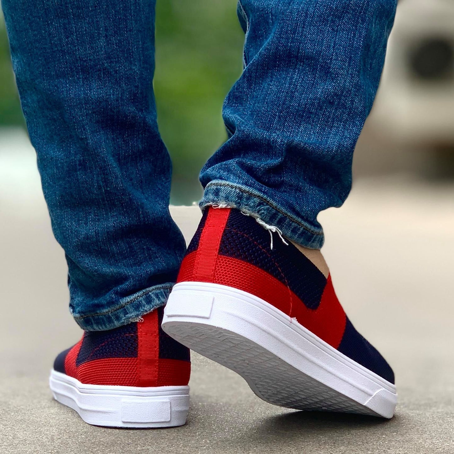 Мъжки сини еспадрили - Pete - Blue