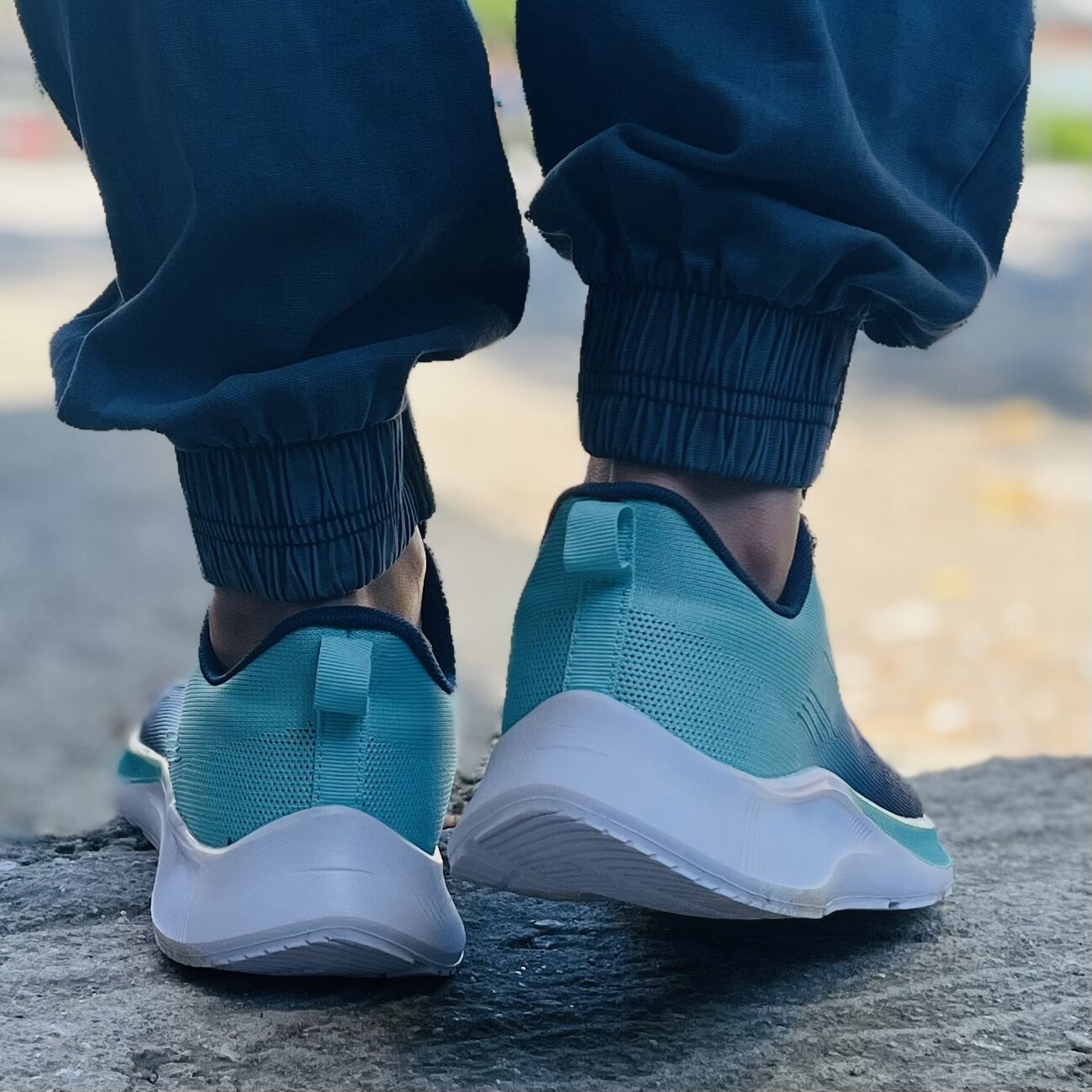 Мъжки сини маратонки - Chris -  Navy