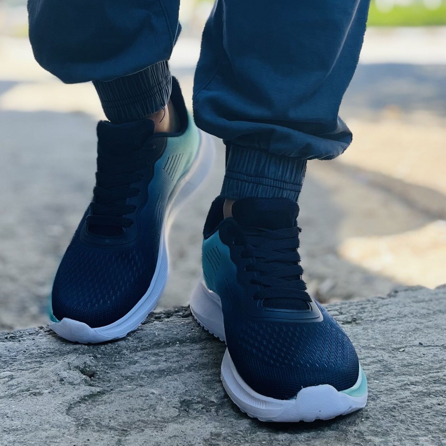 Мъжки сини маратонки - Chris -  Navy