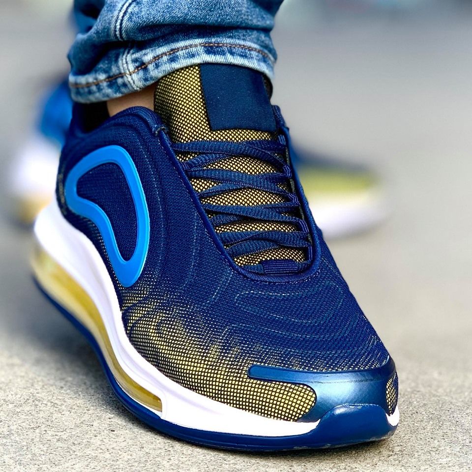 Мъжки сини маратонки - James -  Blue