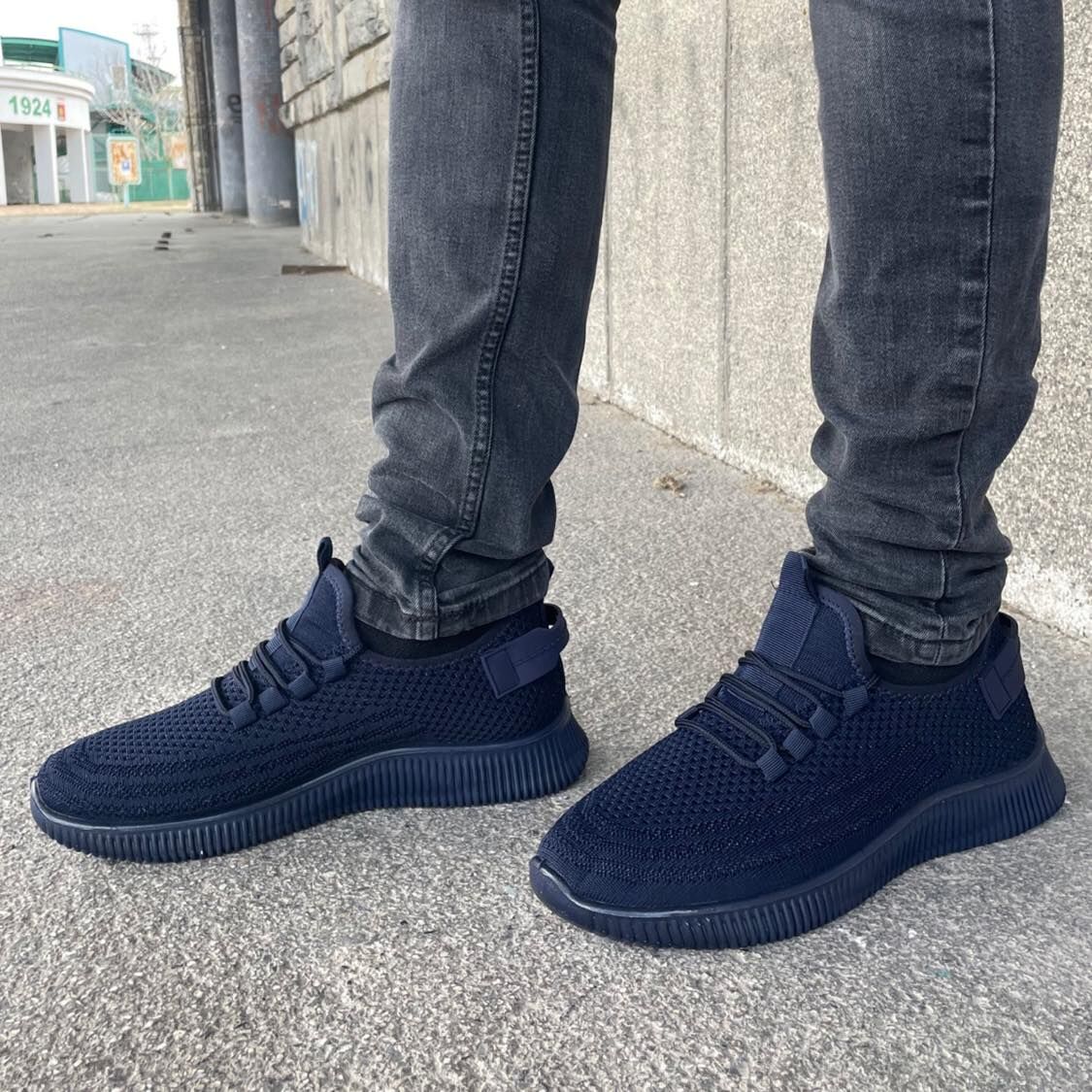 Мъжки сини маратонки - Marc - Blue