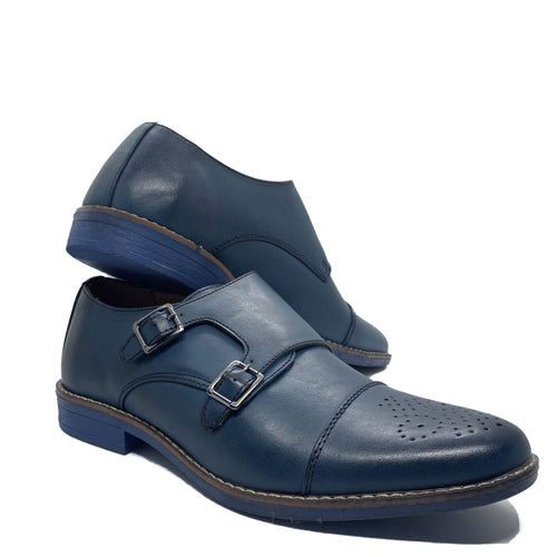 Мъжки сини официални обувки - Italiano