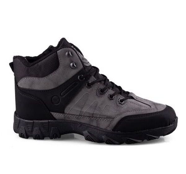 Мъжки сиви боти- Lucas - Grey