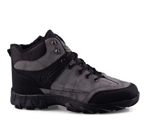 Мъжки сиви боти- Lucas - Grey