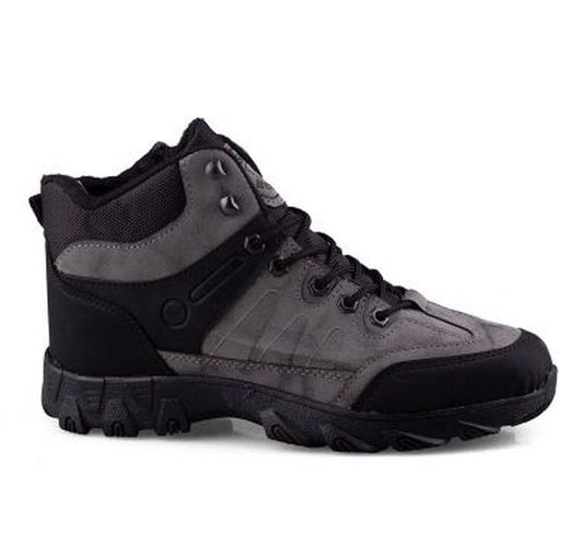 Мъжки сиви боти- Lucas - Grey