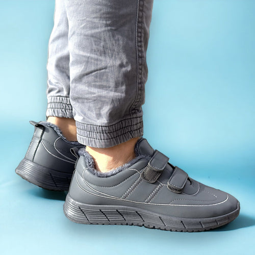 Мъжки сиви маратонки - Michael - Grey