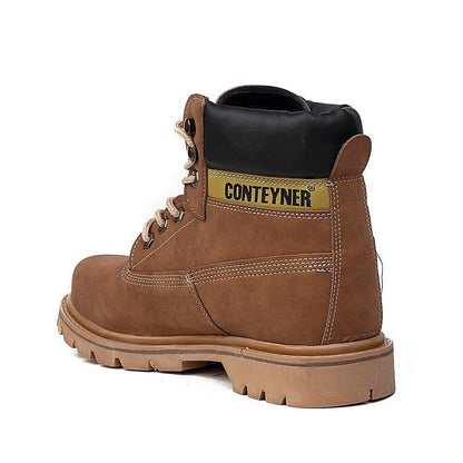 Мъжки тъмно кафяви боти - Simon - Brown