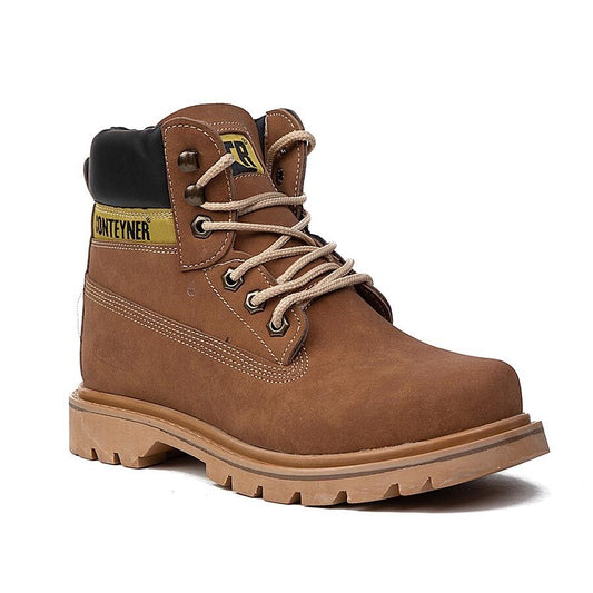 Мъжки тъмно кафяви боти - Simon - Brown