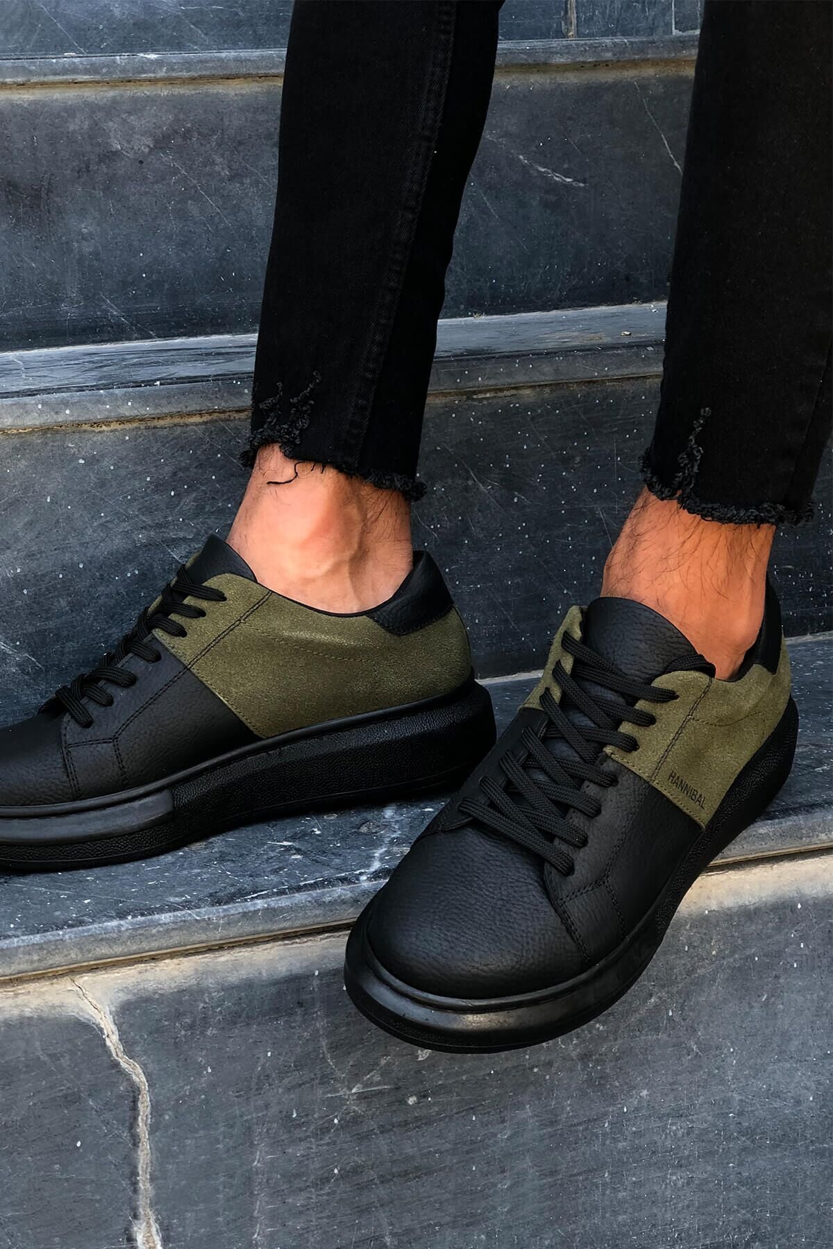 Мъжки зелени кецове - Hannibal - Green