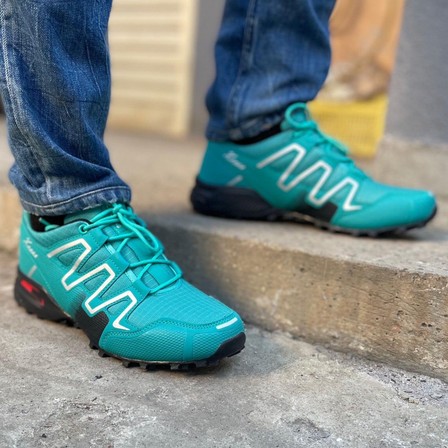 Мъжки зелени маратонки - Dani - Green