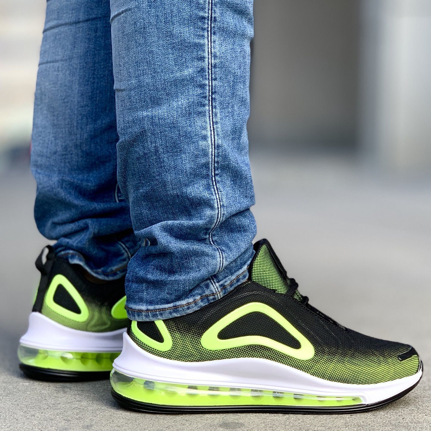 Мъжки зелени маратонки - James -  Green