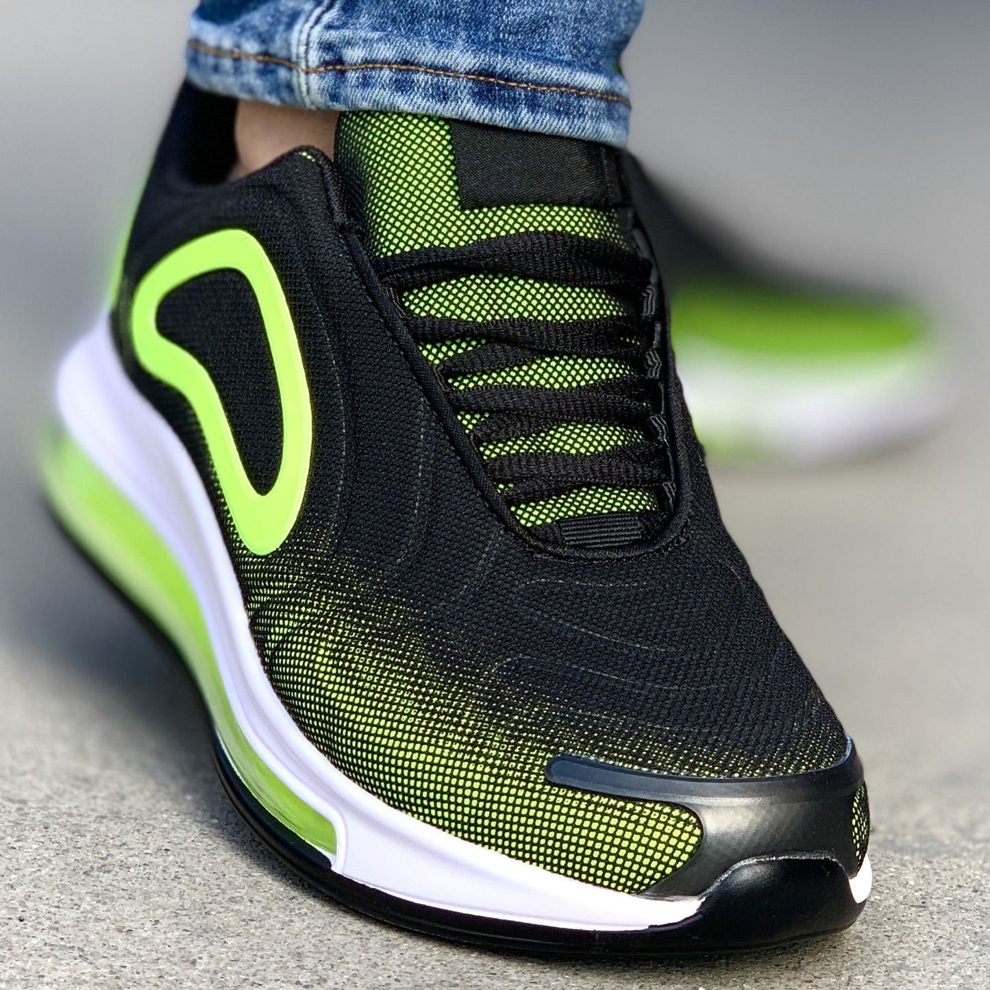 Мъжки зелени маратонки - James -  Green