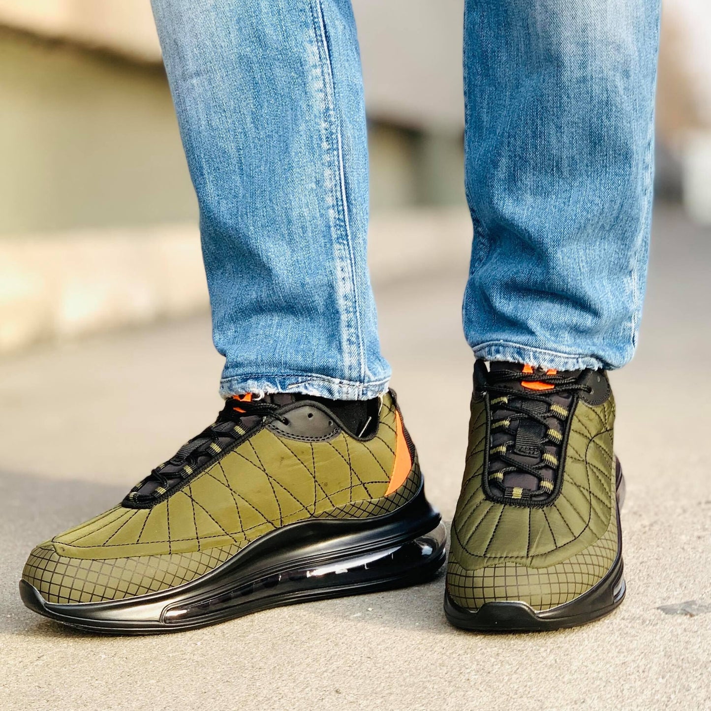 Мъжки зелени маратонки - Oliwer - Green