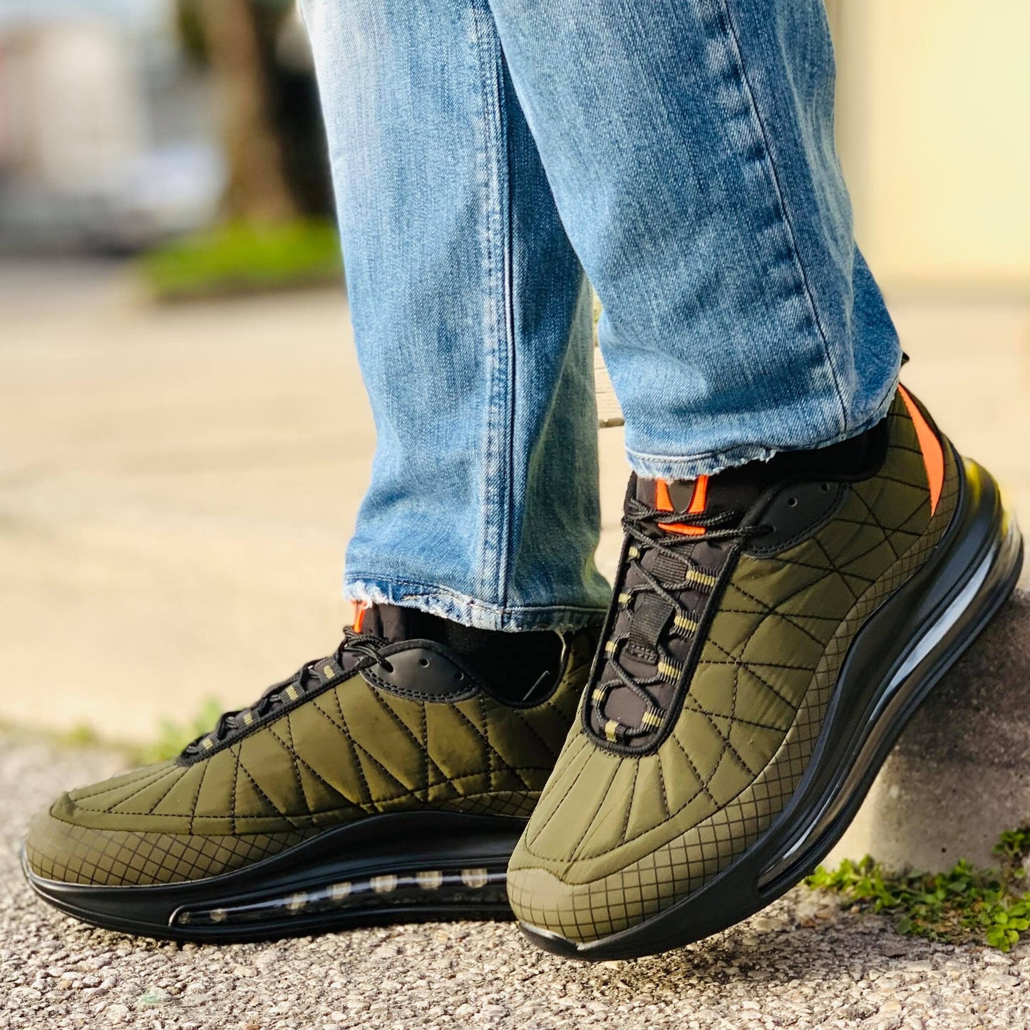 Мъжки зелени маратонки - Oliwer - Green