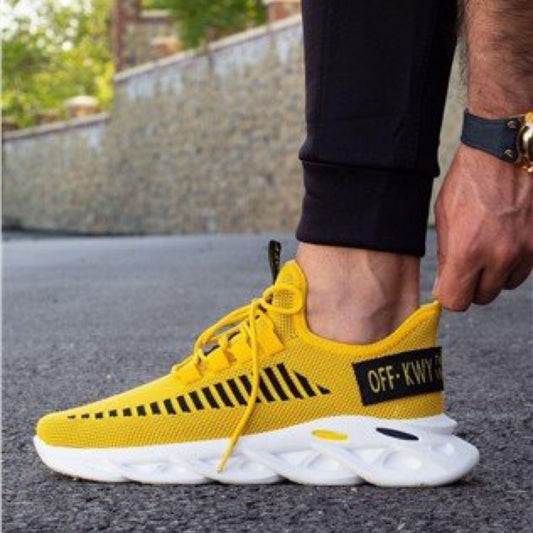 Мъжки жълти маратонки - Mark - Yellow